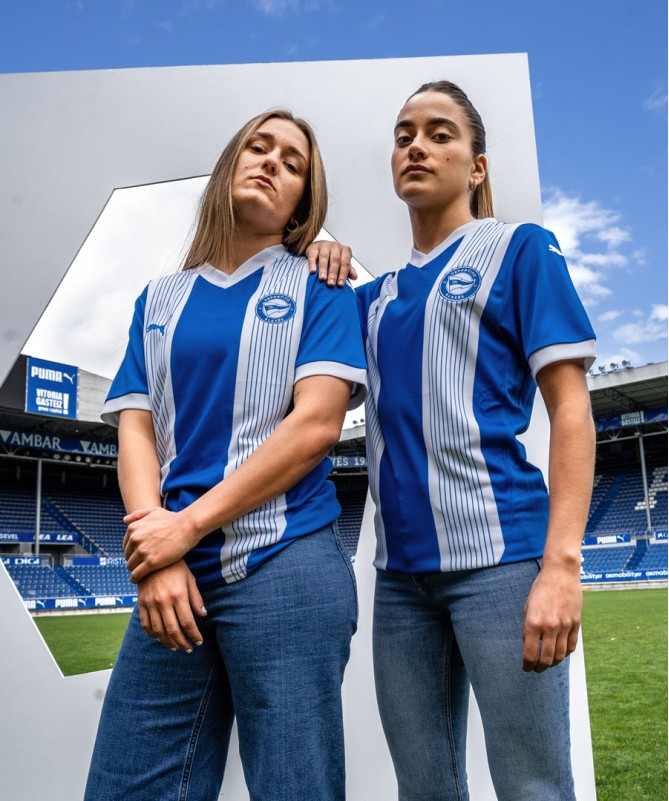 1ª Camiseta Deportivo Alavés 24/25 No Front Sponsors