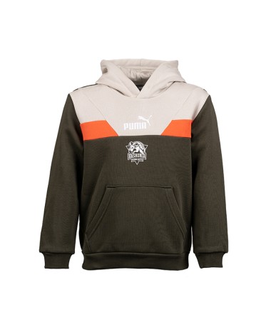 Hoodie Puma X Baskonia Verde Beige 2025 Junior