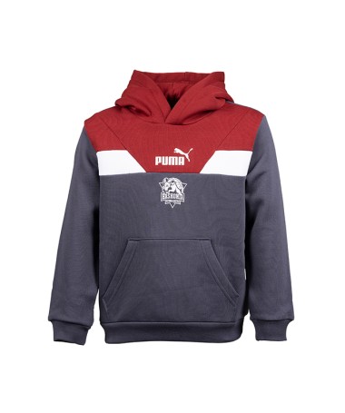 Hoodie Puma X Baskonia Marino Grana 2025 Junior