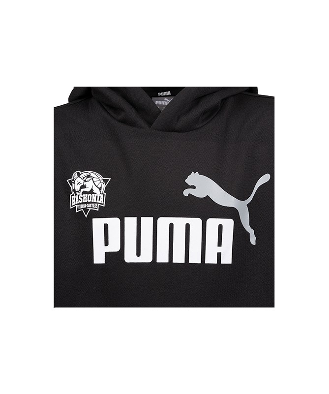 Hoodie Puma X Baskonia Negra 2025 Junior