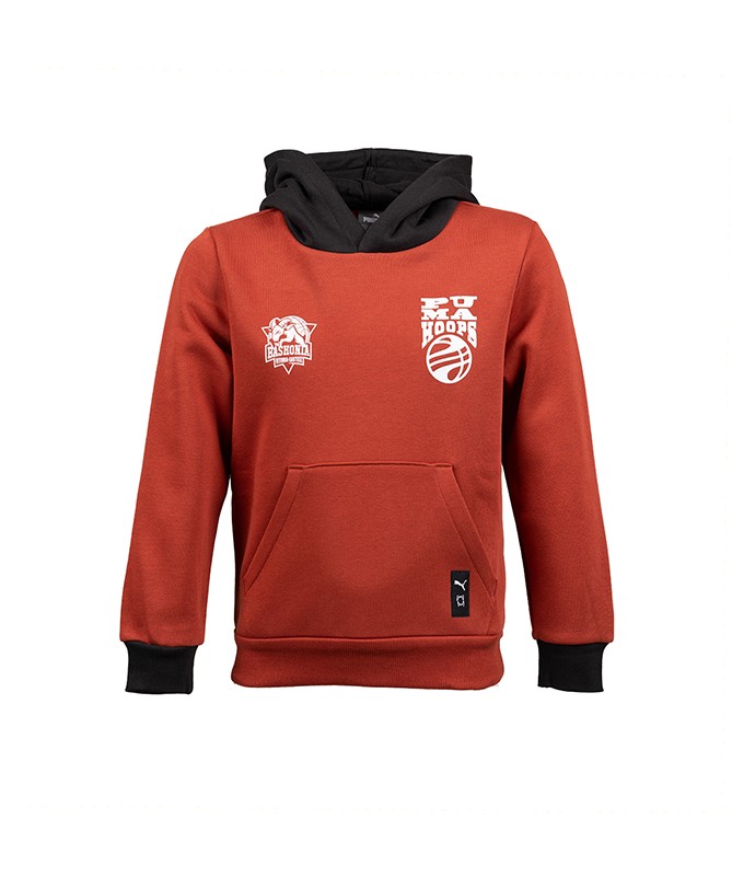 Hoodie Puma X Baskonia Hoops Grana 2025 Junior