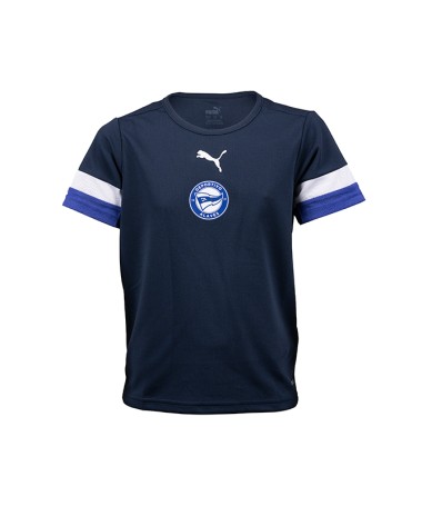 Camiseta Puma X Deportivo Alavés Marino Manga Albiazul 2025 Junior