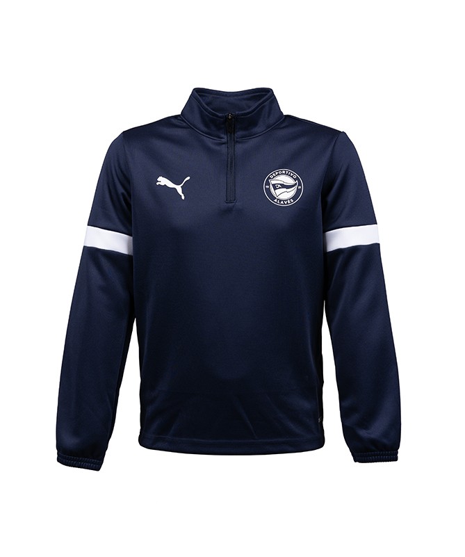 Chaqueta Puma X Deportivo Alavés Marino Raya Blanca 2025 Junior