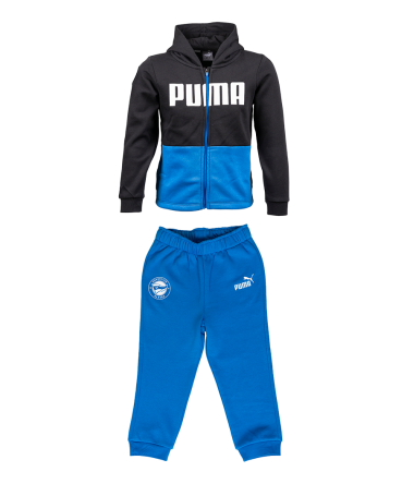 Chándal Puma X Deportivo Alavés Negro-Azul 2025 Baby