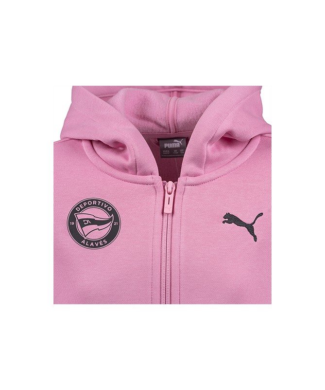 Chándal Puma X Deportivo Alavés Rosa Claro 2025 Junior