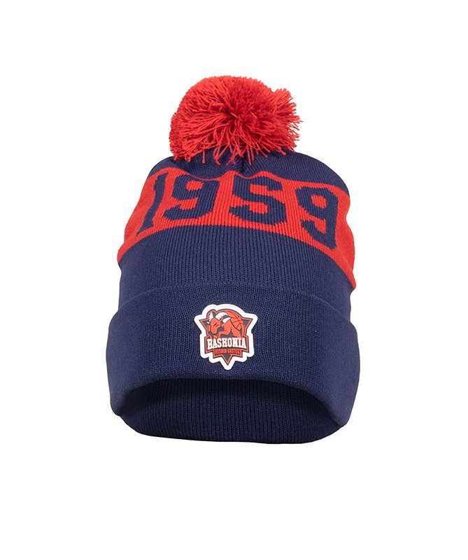 Gorro Baskonia 1959 Azulgrana Pompón 2025 Junior