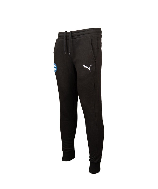 Pantalon Largo Negro Puma Algodon Junior Deportivo Alaves 22/23