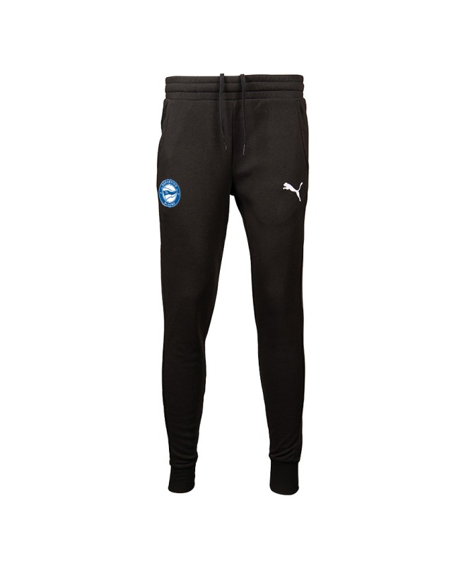 Pantalon Largo Negro Puma Algodon Junior Deportivo Alaves 22/23