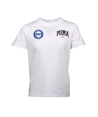 Camiseta Puma X Deportivo Alavés Blanca Sports 2025 Junior