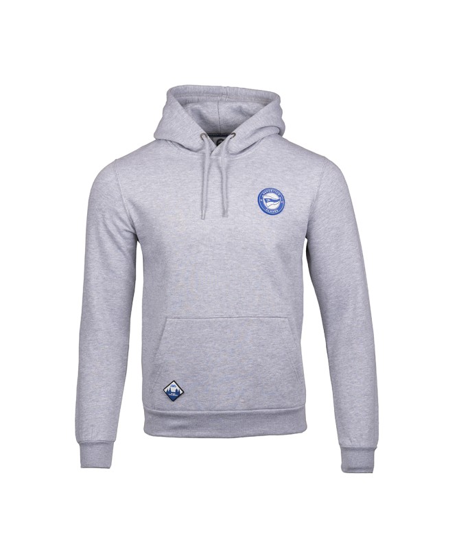 Hoodie Moda Deportivo Alavés City Gris 24/25