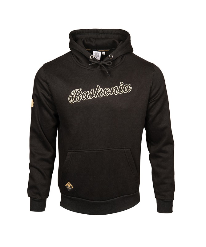 Hoodie Moda Baskonia City Negra 24/25