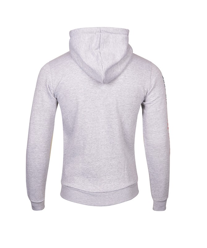 Hoodie Moda Baskonia City Gris Cremallera 24/25