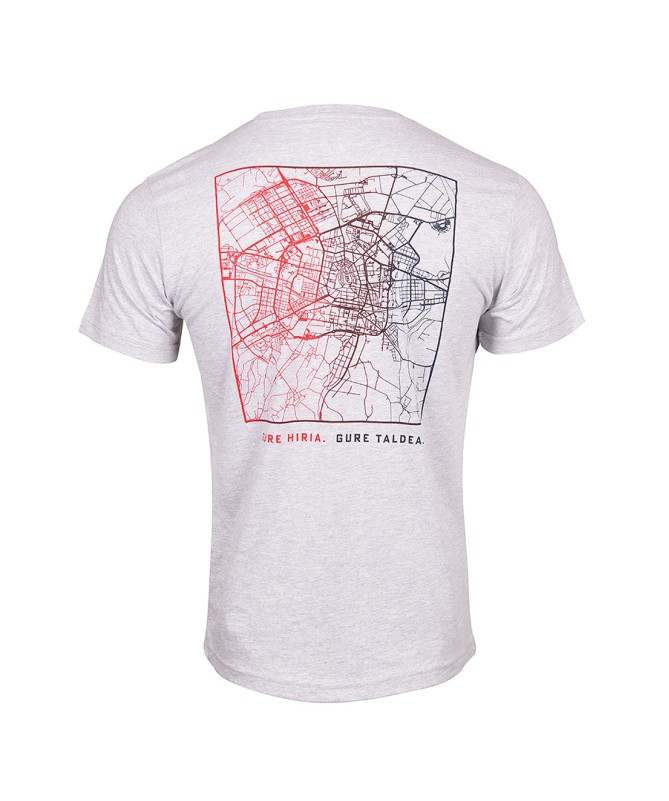 Camiseta Moda Baskonia City Gris 24/25