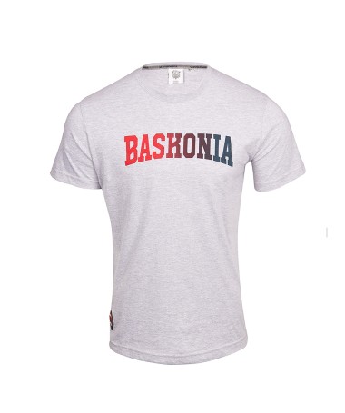 Camiseta Moda Baskonia City Gris 24/25