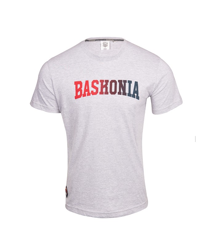 Camiseta Moda Baskonia City Gris 24/25