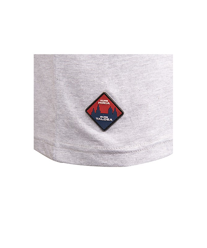 Camiseta Moda Baskonia City Gris 24/25