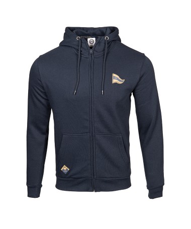 Hoodie Moda Deportivo Alavés City Navy Cremallera 24/25