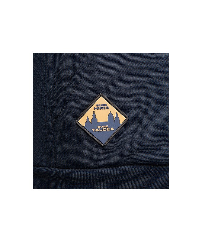 Hoodie Moda Deportivo Alavés City Navy Cremallera 24/25