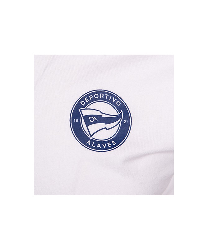 Camiseta Moda Deportivo Alavés City Blanca 24/25