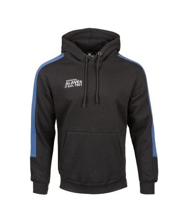 Hoodie Deportivo Alavés Negra Est.1921