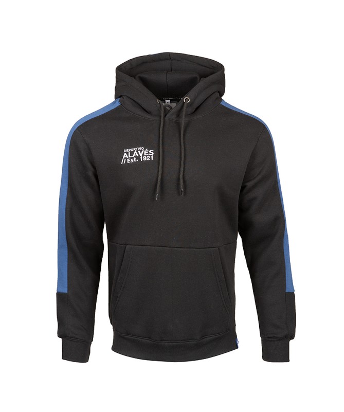 Hoodie Deportivo Alavés Negra Est.1921