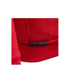 HOODIE MO BKN ROJO ESCUDO NEGRO 2026