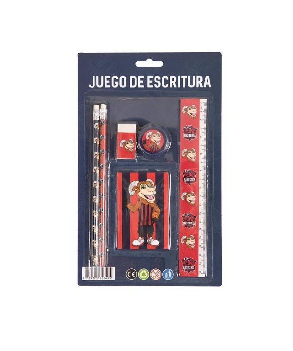 JUEGO DE ESCRITURA BASKONIA